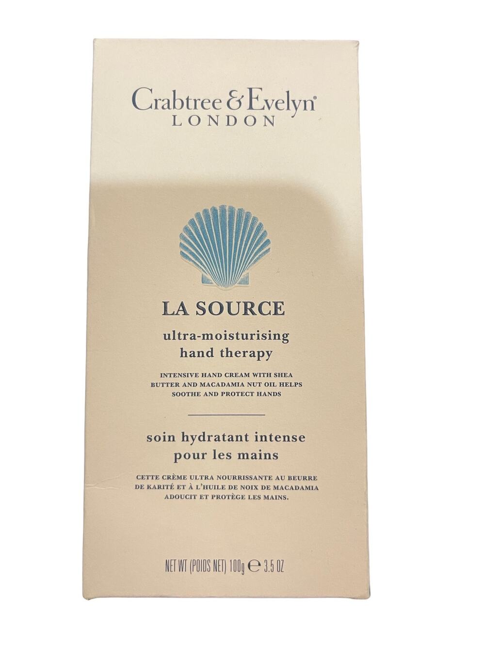 Crabtree Evelyn La Source Ultra Moisturising Hand Therapy, 3.5 oz R1
